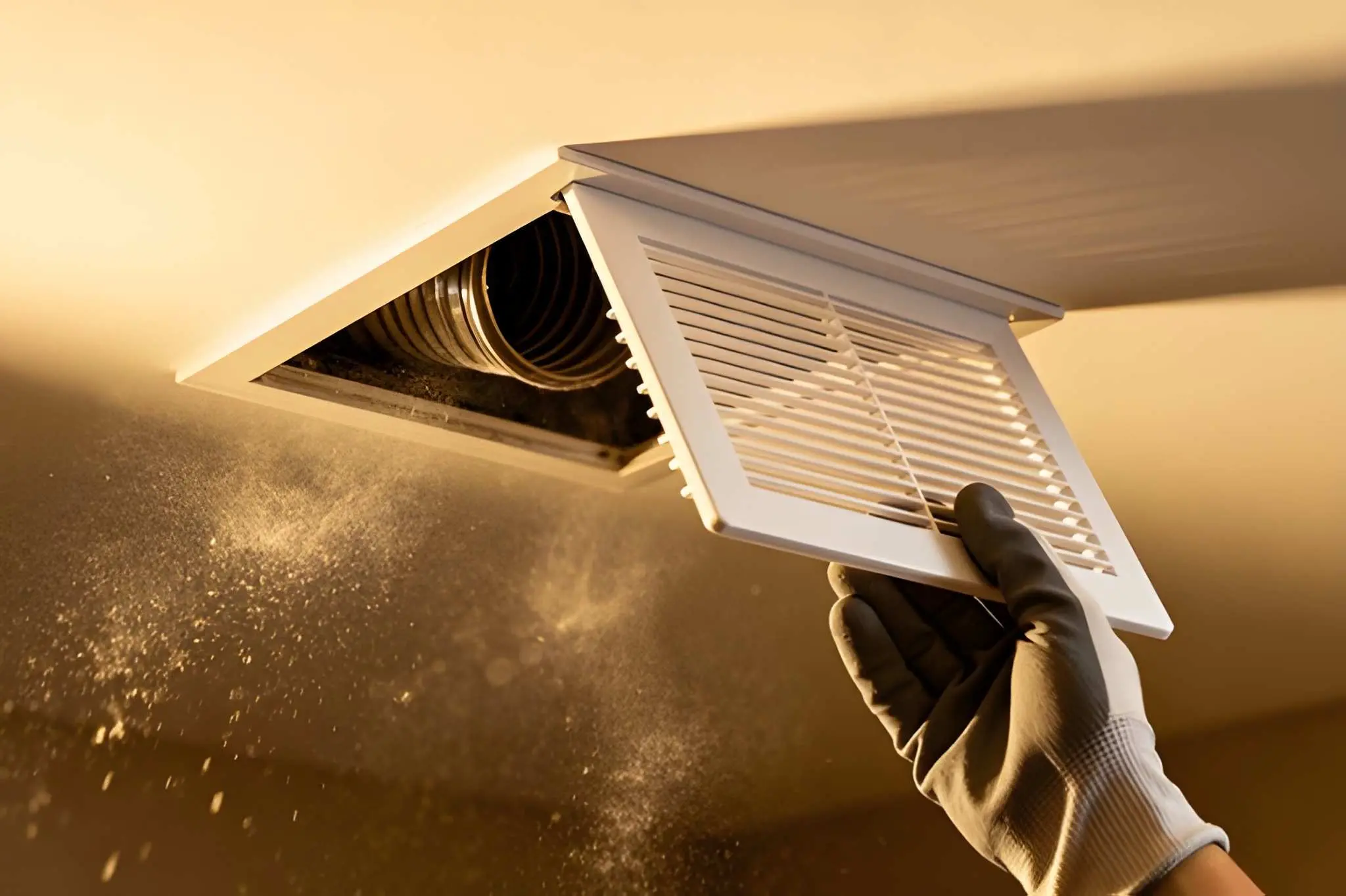Thorough air duct cleaning in Westlake Village removing dust, allergens, and improving HVAC efficiency