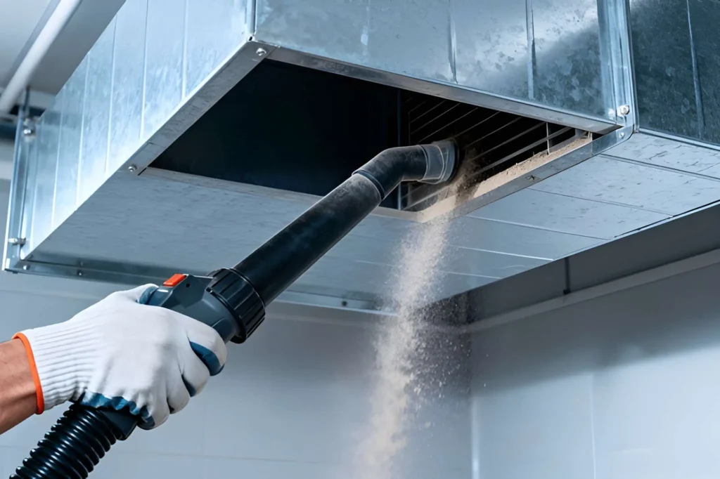 Top Westlake Village Dryer Vent Cleaning experts performing Air Duct Cleaning for a healthier home